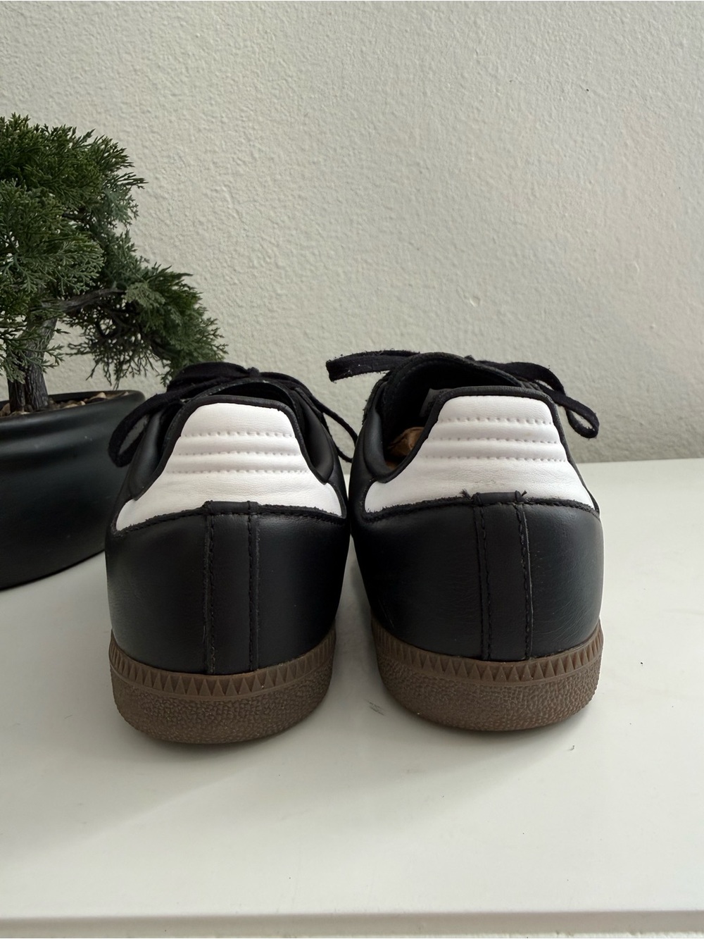 adidas Samba OG women size 5 Black White Gum Women's Sneakers - Picture 5 of 8